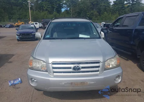 2006 Toyota Highlander V6 from USA, damaged, VIN JTEHP21AX60167391